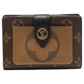 Cartera Juliette gigante reversa en monograma marrón Louis Vuitton