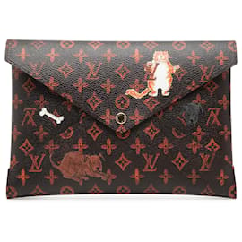 Set Pochette Kirigami Catogram Grace Coddington in marrone Louis Vuitton