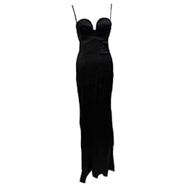 Vestido Largo Givenchy en Viscosa Negra