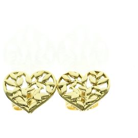 Tiffany & Co Pendientes en forma de corazón con hojas de olivo Tiffany