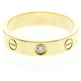 Cartier Mini Love Ring mit 1 Diamant