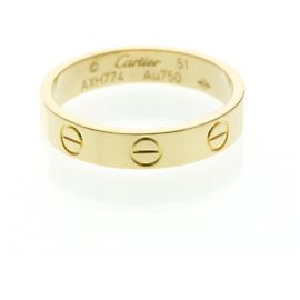 Cartier Mini Love Ring aus Gelbgold