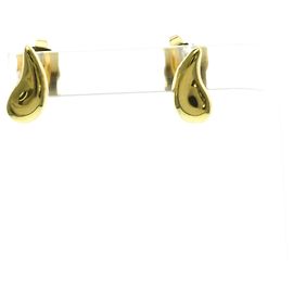 Tiffany & Co Tiffany Teardrop Stud Earrings in 18K Yellow Gold