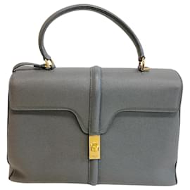 CELINE Borsa a Spalla 2 in 1 Celine 16 Seize Medium in grigio - Céline