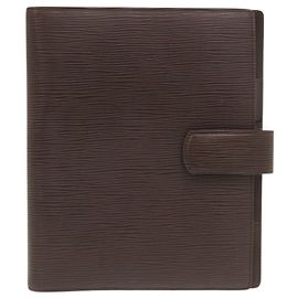 Cubierta de cuaderno Agenda GM Epi Louis Vuitton