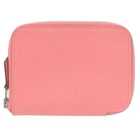 Portefeuille Azap Mini Hermès en Rose Confetti