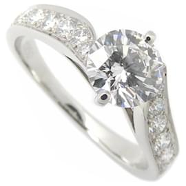 Van Cleef & Arpels Platinum Diamond Band Ring