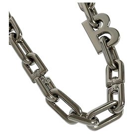 Balenciaga B Chain Slim Necklace