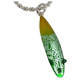 Collana Pendente Surfboard da Uomo Christian Dior x Stussy