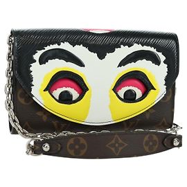 LOUIS VUITTON Yamamoto Kansai Portafoglio Borsa a Catena M67256 LV Auth BSZ668SAM