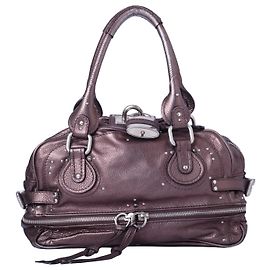 Borsa a tracolla zippata Paddington Est-Ovest in pelle Chloé