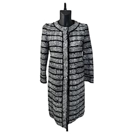 Marc Jacobs Tweed Black and White Coat