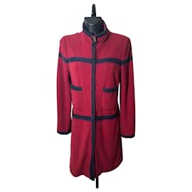 FW2000 CHANEL COCO LINE DESIGN FLEECE COAT - Chanel
