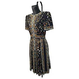 Abito stampato Talisman Obsession di Alexander McQueen (2016)