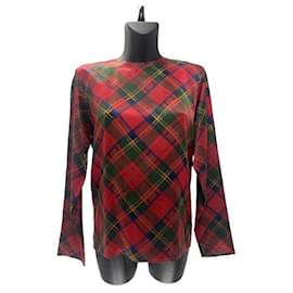 Haut Tartan Yves Saint Laurent