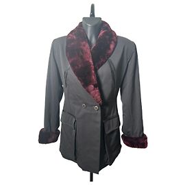 Cappotto in pelliccia finta Jean Paul Gaultier
