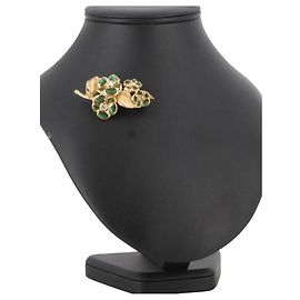 Spilla oro e verde Christian Dior