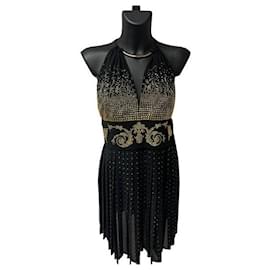 Versace Cocktail Dress with Golden Details (2012)