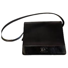 1997 Chanel handbag Black fabric