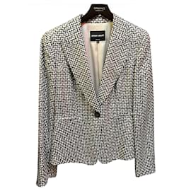 Chaqueta Giorgio Armani, blanca y negra