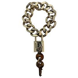 Bracciale Curb Chain Lock & Key Christian Dior (Couture Primavera 2001)