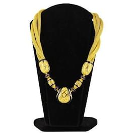 Balanciaga Golden and Blue necklace - Balenciaga