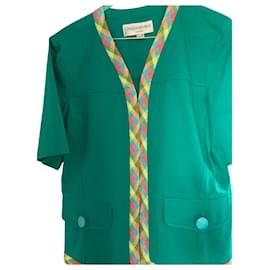 Veste Verte Yves Saint Laurent