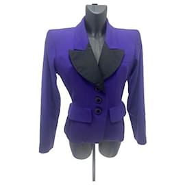 Veste Violet Yves Saint Laurent