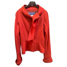 Chaqueta de lana roja de Thierry Mugler&nbsp;