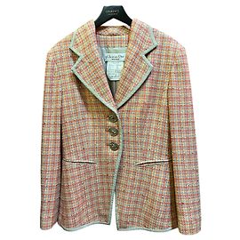 Dior Mehrfarbiger Wollblazer