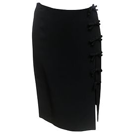 Gonna nera con fiocchi Cheap and Chic di Moschino