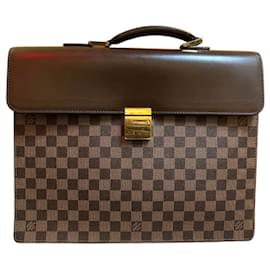 Briefcase PM Altona Damier Ebene Louis Vuitton 2006