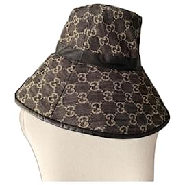 Gucci GG Hut mit breiter Krempe