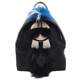 Schwarzer Karlito Nylon-Rucksack von Fendi