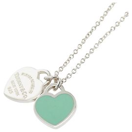 Collana pendente a catena Tag Doppio Cuore di Tiffany & Co.