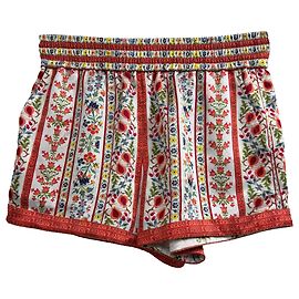 Shorts Tandy com estampa floral Alice + Olivia em poliéster multicolorido
