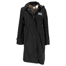 Impermeable con capucha Oxclose de Burberry en poliéster negro