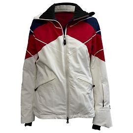 Chaqueta de esquí acolchada a bloques de color Chamonix Perfect Moment en poliéster multicolor