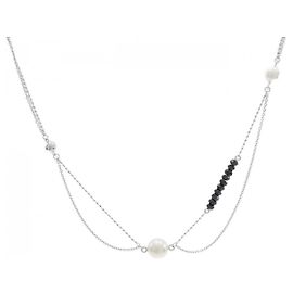 Collana Tasaki Akoya Pearl Spinel in Au750