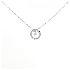 Autre Marque Collar de diamantes en oro blanco Au750