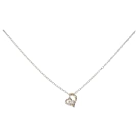 Au750 Heart Diamond Necklace - Autre Marque