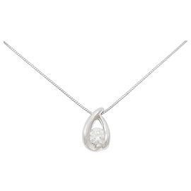 Autre Marque Colar de Diamante Pt900/Pt850