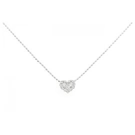 Autre Marque Collana Cuore di Diamante Au750