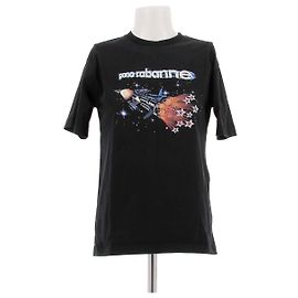 Paco Rabanne Camiseta negra con inscripciones