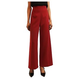 Autre Marque Rote weite Hosen - Größe UK 8