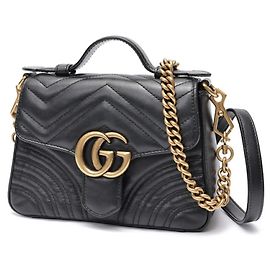 Borsa a spalla mini GG Marmont di Gucci