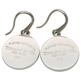 Orecchini a gancio in argento sterling 925 Return to Round di Tiffany & Co.