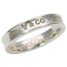 Anello stretto Tiffany & Co. 1837 in argento 925