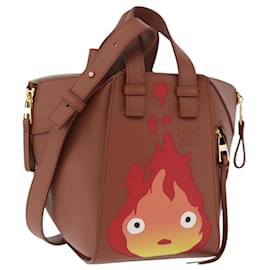 LOEWE - Ghibli Calcifer Schloss Wandern Hängematte Leder 2way Auth 167155SM - Loewe