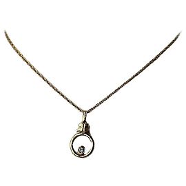 Courreges Collana Vintage Placcata Oro Courrèges